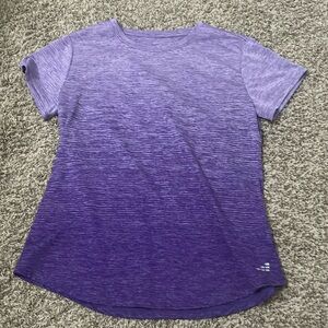Purple short sleeve top